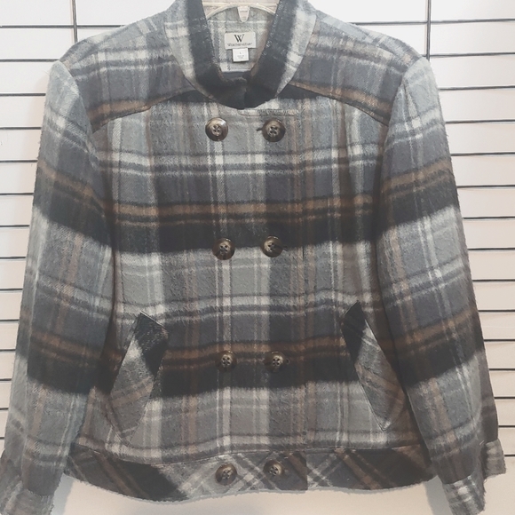 Women's light wool hipster jacket - Picture 1 of 7